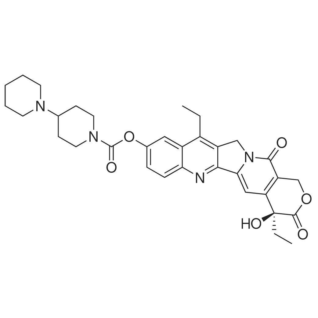 Irinotecan 化学结构 CAS号：97682-44-5