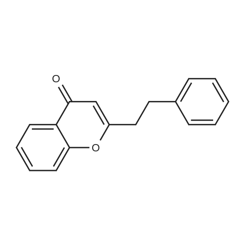 2-(2-Phenylethyl)chromone 化学结构 CAS号：61828-53-3