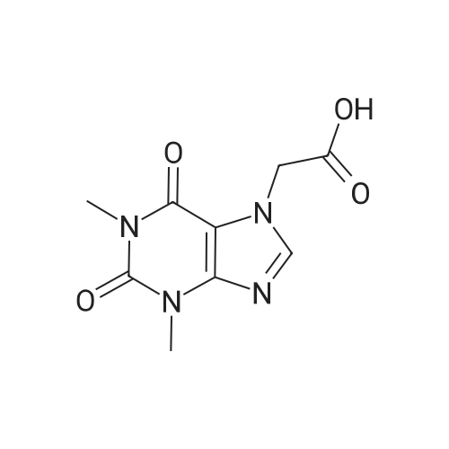 Theophylline-7-acetic Acid 化学结构 CAS号：652-37-9