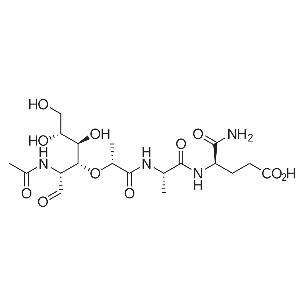 Muramyl dipeptide 化学结构 CAS号：53678-77-6