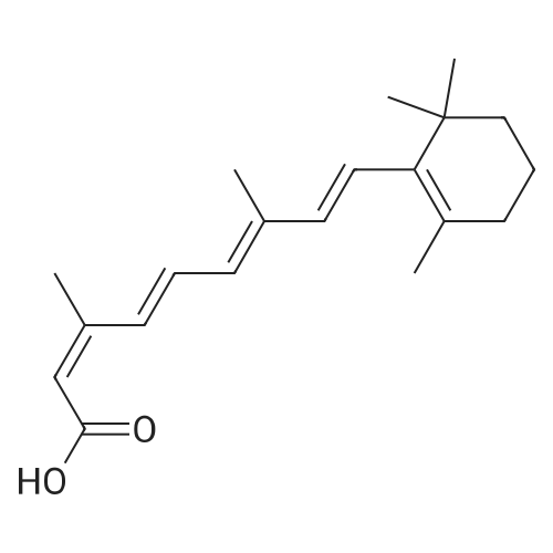 Isotretinoin 化学结构 CAS号：4759-48-2