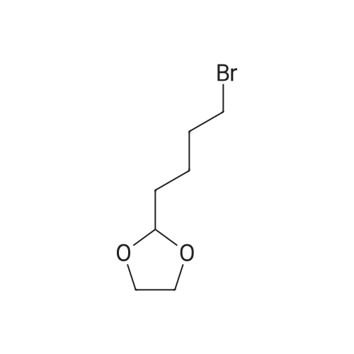 2-(4-Bromobutyl)-1,3-dioxolane 化学结构 CAS号：87227-41-6