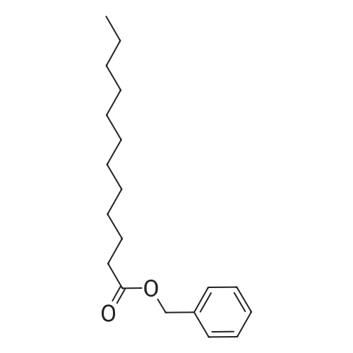 Benzyl Laurate 化学结构 CAS号：140-25-0