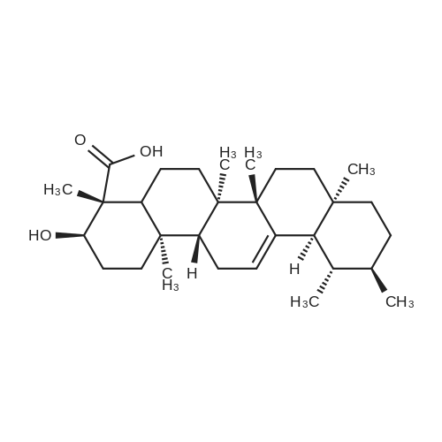 β-Boswellic acid 化学结构 CAS号：631-69-6