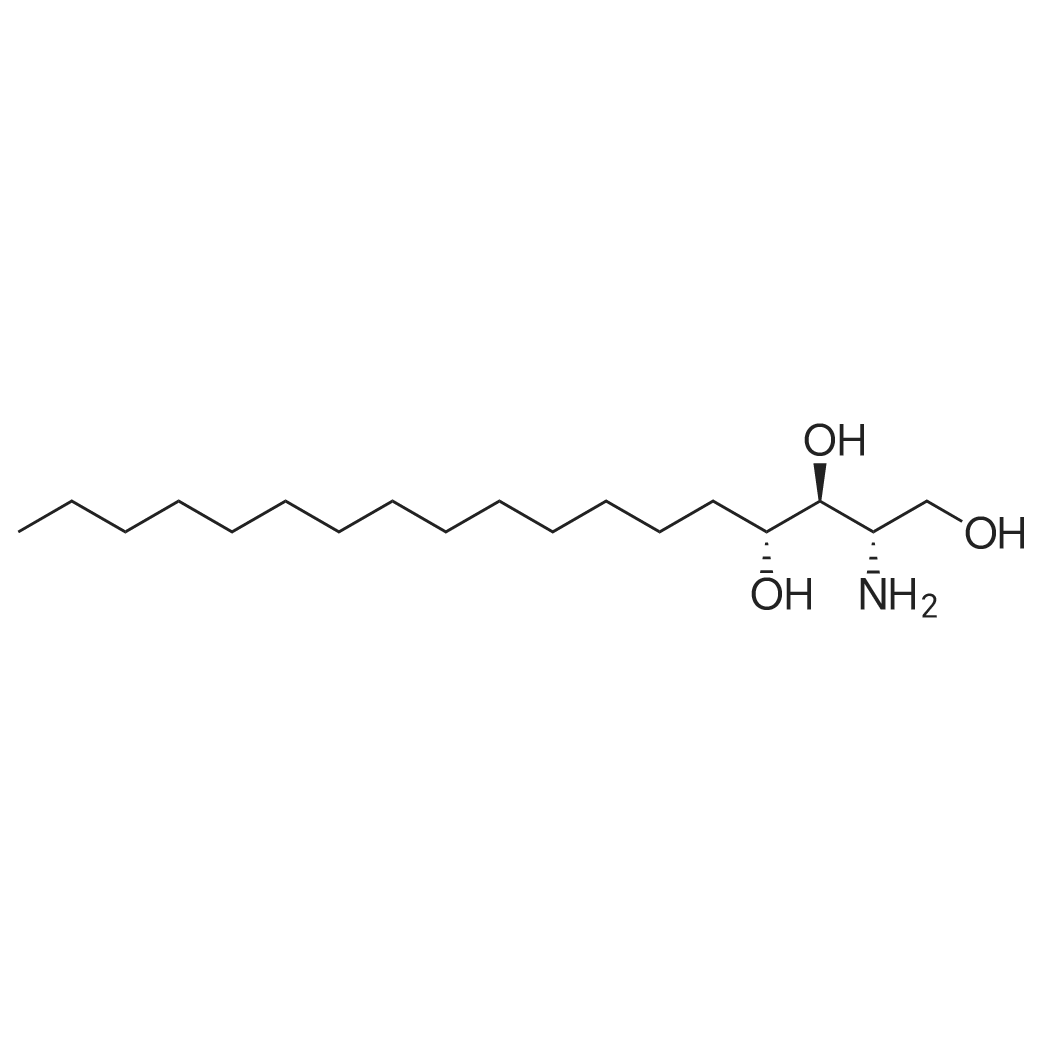 Phytosphingosine 化学结构 CAS号：554-62-1