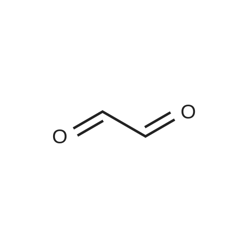 Glyoxal 化学结构 CAS号：107-22-2