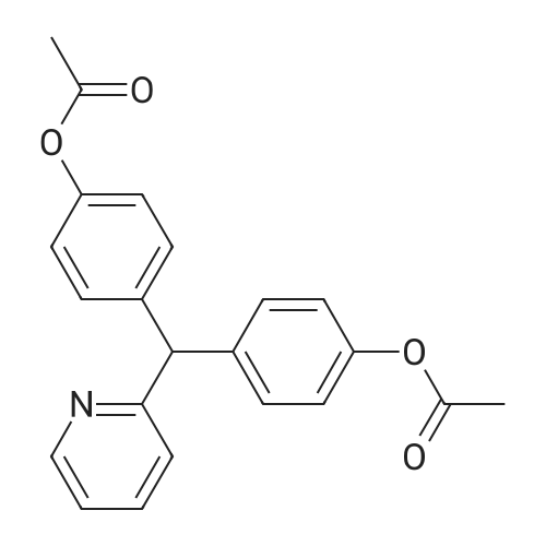 Bisacodyl 化学结构 CAS号：603-50-9