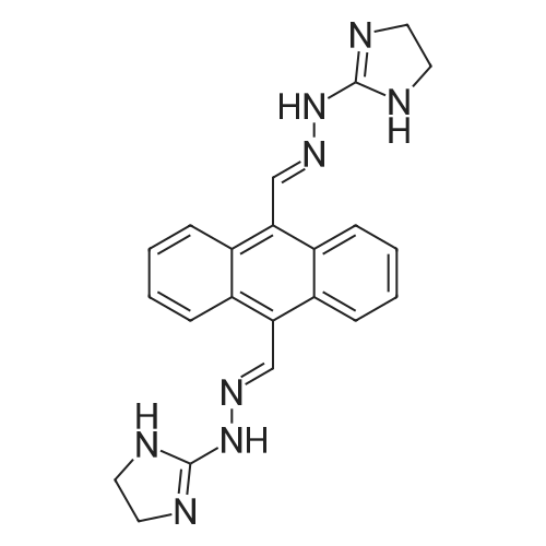 Bisantrene 化学结构 CAS号：78186-34-2