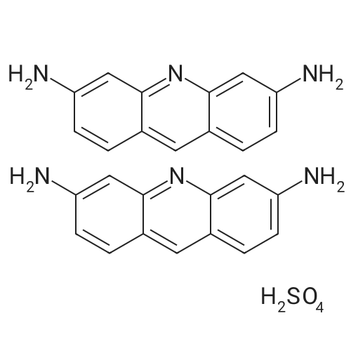 Proflavine Hemisulfate 化学结构 CAS号：1811-28-5