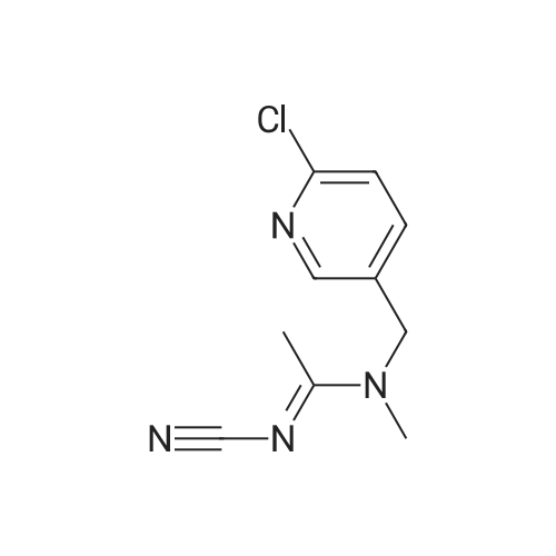 Acetamiprid/啶虫脒 化学结构 CAS号：160430-64-8