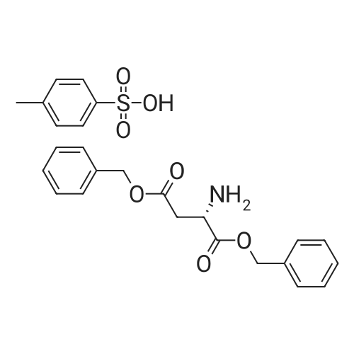 H-Asp(OBzl)-OBzl·TosOH 化学结构 CAS号：2886-33-1