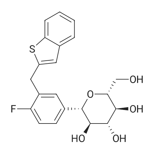 Ipragliflozin 化学结构 CAS号：761423-87-4