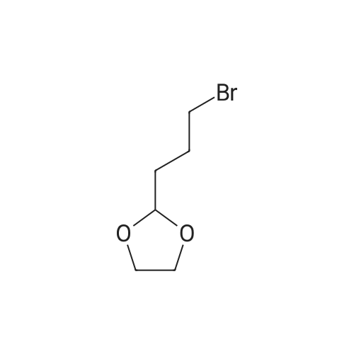 2-(3-Bromopropyl)-1,3-dioxolane 化学结构 CAS号：62563-07-9