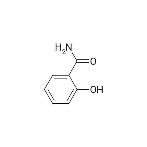 Salicylamide 化学结构 CAS号：65-45-2