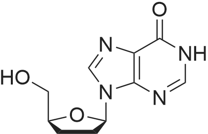 2',3'-Dideoxyinosine 化学结构 CAS号：69655-05-6