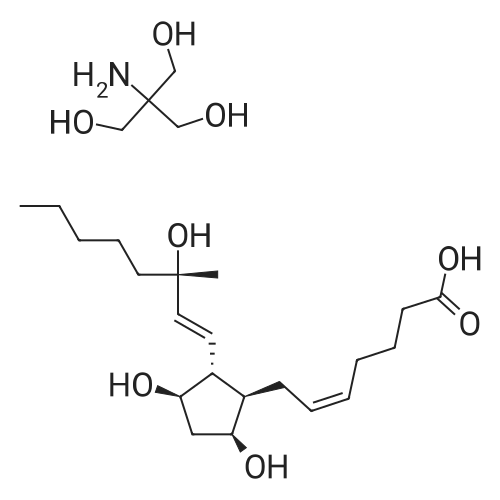 Carboprost tromethamine 化学结构 CAS号：58551-69-2