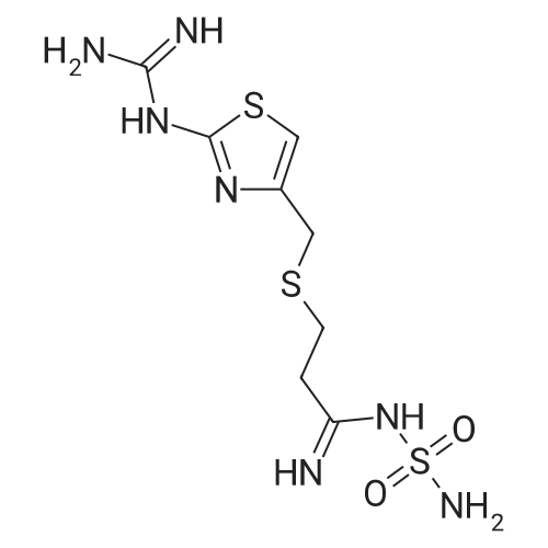 Famotidine 化学结构 CAS号：76824-35-6