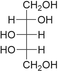 L-Arabinitol 化学结构 CAS号：7643-75-6