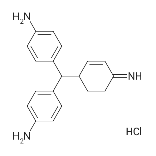 Pararosaniline HCl 化学结构 CAS号：569-61-9