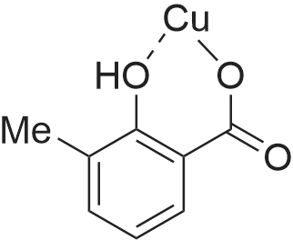 Copper(I) 3-methylsalicylate 化学结构 CAS号：326477-70-7
