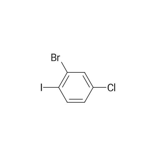 2-Bromo-4-chloro-1-iodobenzene 化学结构 CAS号:31928-44-6