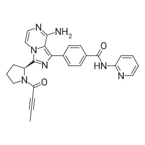 Acalabrutinib 化学结构 CAS号：1420477-60-6