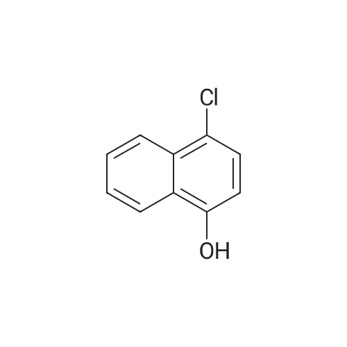 4-Chloro-1-naphthol/氯萘酚 化学结构 CAS号：604-44-4