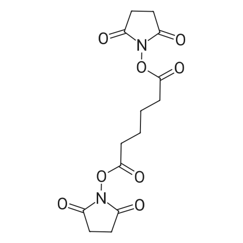 Di(N-succinimidyl)adipate 化学结构 CAS号：59156-70-6