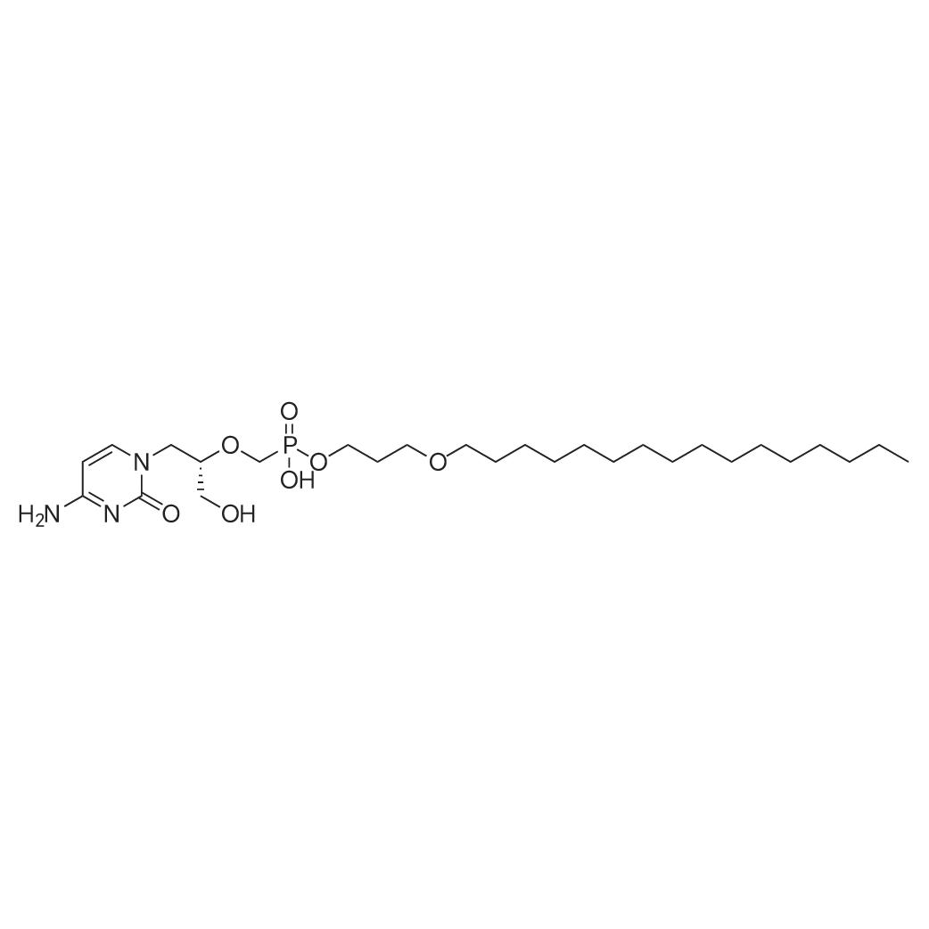 Brincidofovir 化学结构 CAS号：444805-28-1