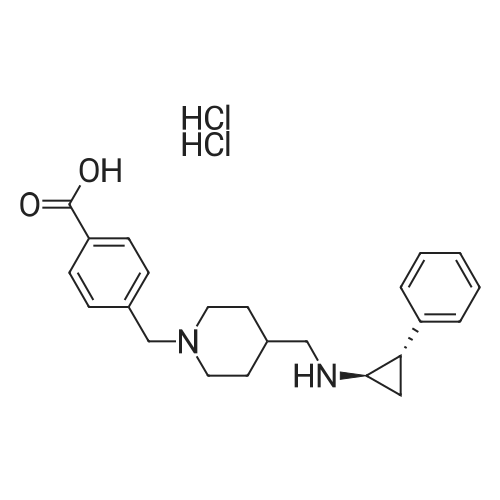 GSK2879552 2HCl 化学结构 CAS号：1902123-72-1