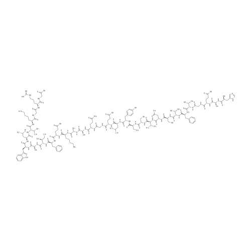 GLP-1(7-37) 化学结构 CAS号：106612-94-6