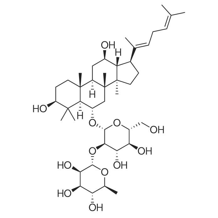 Ginsenoside F4 化学结构 CAS号：181225-33-2