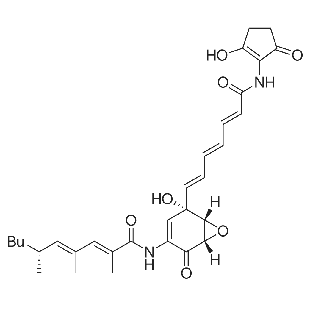 Manumycin A 化学结构 CAS号：52665-74-4