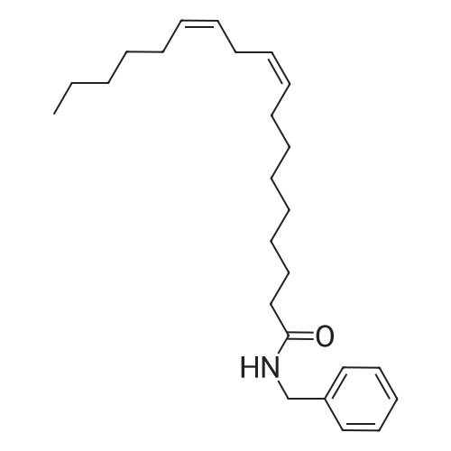 N-Benzyllinoleamide 化学结构 CAS号：18286-71-0