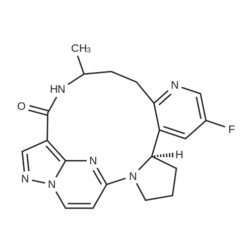 (3aR)-Selitrectinib 化学结构 CAS号：1350884-56-8