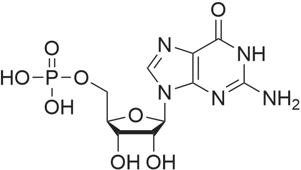 5'-Guanylic acid 化学结构 CAS号：85-32-5