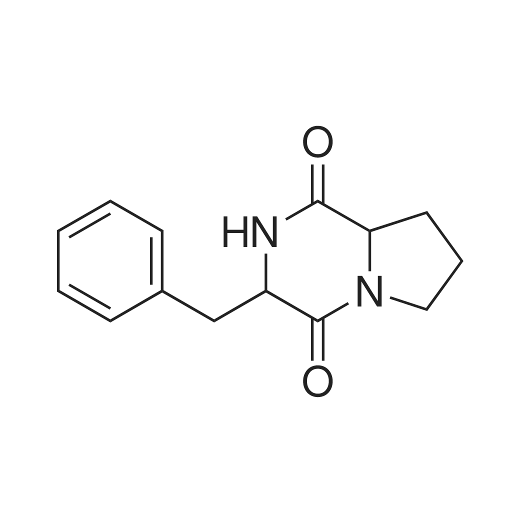Cyclo(Phe-Pro) 化学结构 CAS号：14705-60-3
