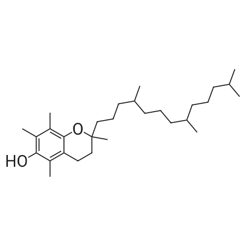 DL-alpha-Tocopherol 化学结构 CAS号：10191-41-0