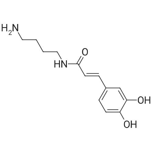 N-Caffeoylputrescine,(E)- 化学结构 CAS号：29554-26-5