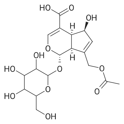 Asperulosidic Acid 化学结构 CAS号：25368-11-0