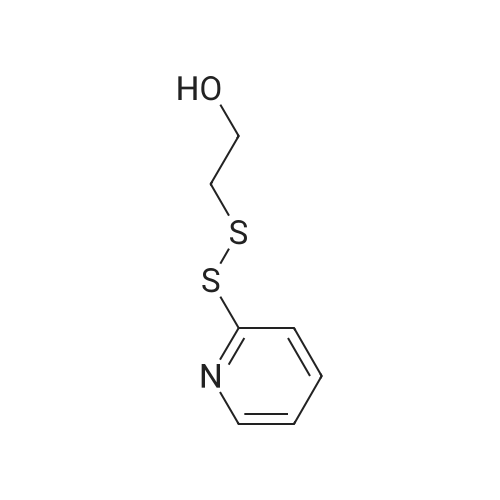 2-(Pyridin-2-yldisulfanyl)ethanol 化学结构 CAS号：111625-28-6