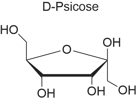 D-Psicose/D-阿洛酮糖 化学结构 CAS号：551-68-8