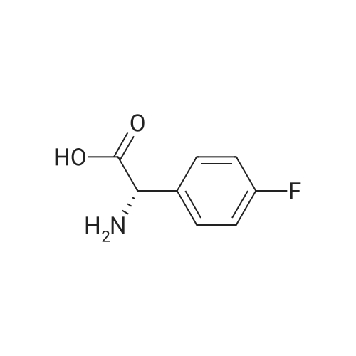 H-Phg(4-F)-OH 化学结构 CAS号：19883-57-9
